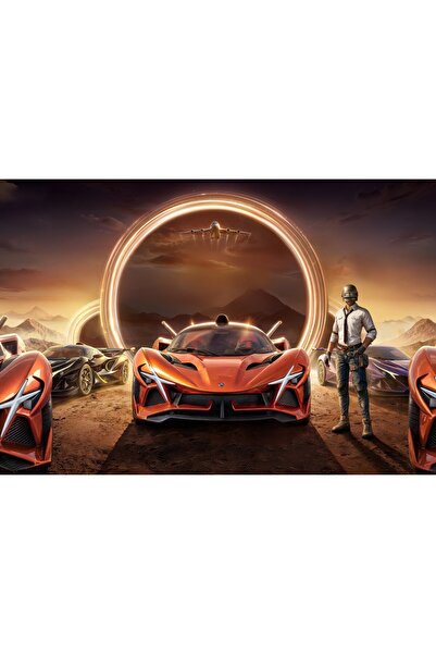 OEM Αφίσα PUBG Mobile X Apollo Automobile, 61x90 εκ., poster5167