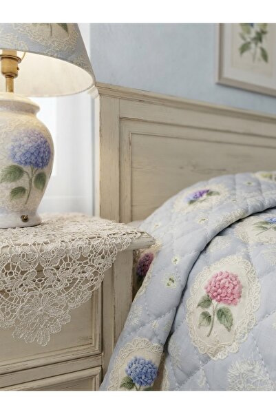 Madame Asel Home Pique Bedspread Quilted Double and Single Size 100% Cotton Multipurpose