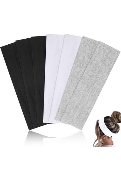 Tazweeq Headbands for Women, 6PCS Non Slip Fashion Sports Hair Bands for Wome...