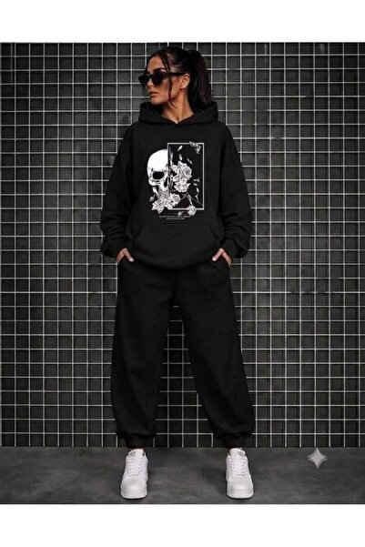 CLOTHES33 ΦΟΥΤΕΡ ΜΕ ΚΟΥΚΟΥΛΑ ΣΕΤ 2 ΤΕΜΑΧΙΩΝ ΧΕΙΜΕΡΙΝΟ ΚΟΜΠΙΝΕΖΙΟ ΜΕ ΣΤΑΜΠΑ ΤΡ...