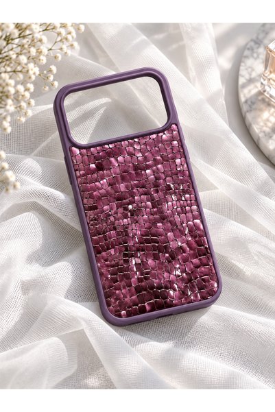 EskilikShop Yeni Sezon SADECE İPHONE 18 PROMAX UYUMLU Yılan Derisi Görünümlü ...
