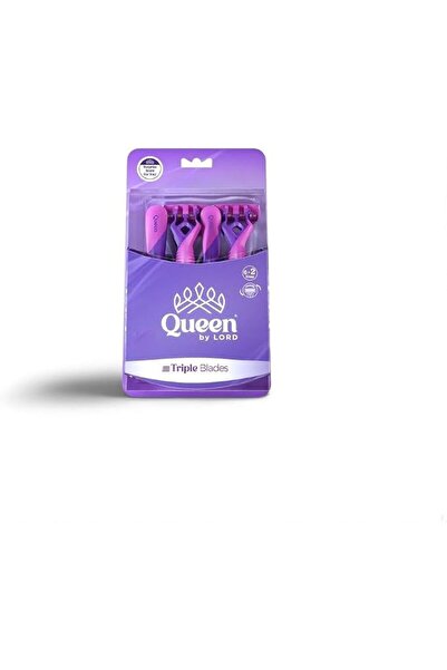 QUEENTLY Queen by Lord Lemon Scented Triple Blade Razors 8-Pieces Set