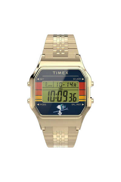 Timex TW2Y76800 Peanuts® x T80 Snoopy Ski Kol Saati