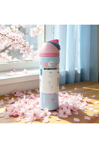 owala 24 Oz. FreeSip Stainless Steel Water Bottle in Sea Salt