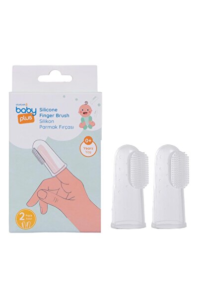 Baby Plus Silikon Parmak Fırça