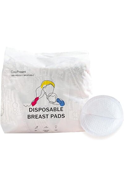 Yelajoy 100 PCS Disposable Nursing Breast Pads, Soft Breastfeeding Liners, Po...