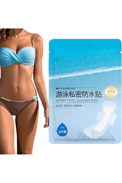 SYOSI 6 Pack Waterproof Swimming Pads for Women, Skin Friendly Private Area P...