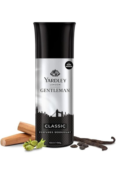 YARDLEY London Sport بخاخ للجسم للرجال، عطر فاخر فريد للرجال، برائحة البحر وا...