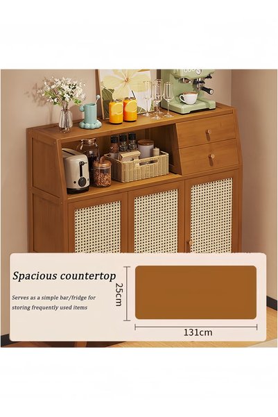 GGEROU Kitchen Pantry Storage Cabinet with Drawer Freestanding Pantry Cabinets Sideboard Wood Storage Cabinet Small Entryway Accent Cabinet White