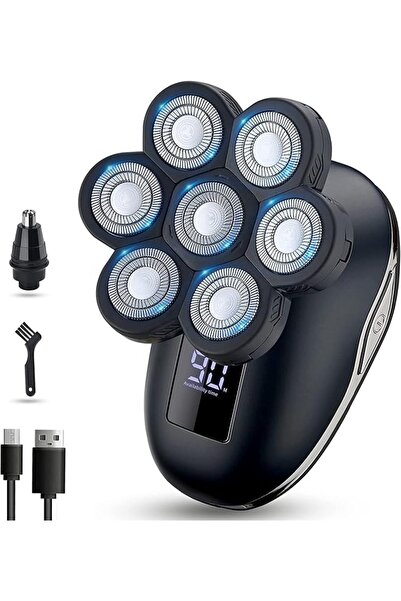 SYOSI Electric Shaver for Men 5 in 1, Bald Head Shaver Waterproof, Upgraded H...
