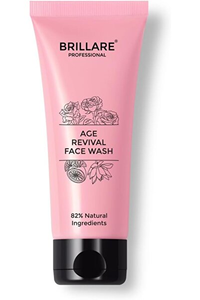 BRILLARE Breylee Natural Indian Rose & Lotus Scented Age Revival Face Wash (1...