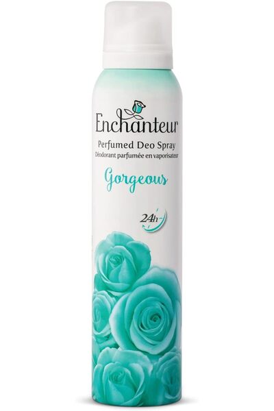 ENCHANTEUR Gorgeous Perfumed Deodorant With 24 Hours Odour Protection, 150 ml