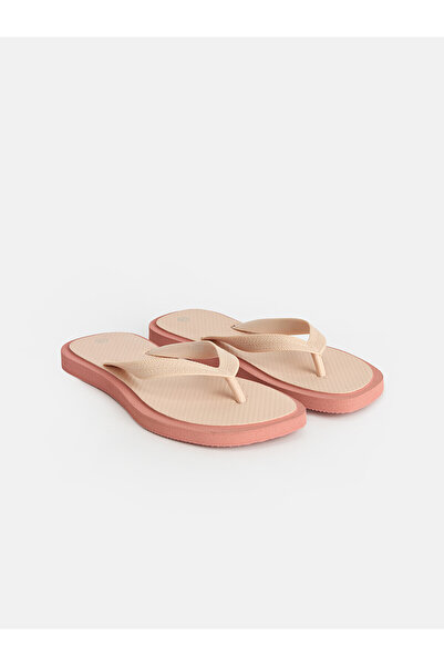 LC Waikiki Alita City Lcw Steps Pink Women's Flip Flops with a Difference