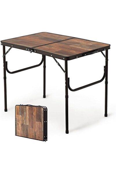 GENERAL ALSafi-EST Foldable Portable Aluminum Camping Table, For indoor & out...