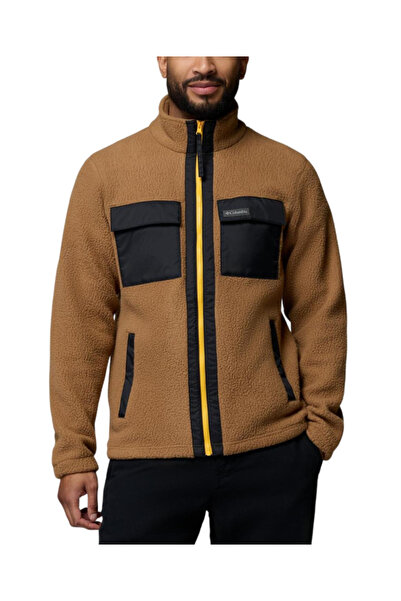 Columbia Ανδρική Juniper Peak Fleece Ζακέτα Καφέ 2131474-257