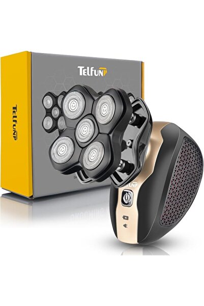 Telfun Upgrade Magnetic Head Shavers for Bald Men, Cordless & Comfort 5-in-1 ...