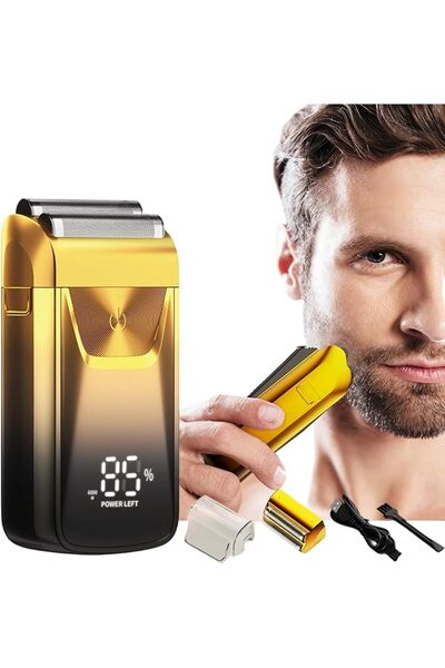 TERRIFI Electric Foil Shaver for Men, 2 in 1 Wet Dry Shaver & Trimmer, Profes...