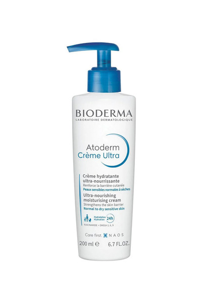 Bioderma كريم أتوديرم فائق التغذية 200 مل - سريع الامتصاص، لا يسد المسام للبش...