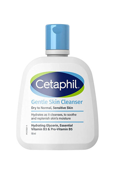 Cetaphil منظف لطيف للبشرة الجافة إلى العادية والحساسة، خالٍ من الصابون والروا...