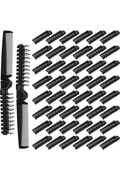 KASTWAVE 50 Pcs Travel Folding Combs in Bulk, Individually Wrapped Portable M...
