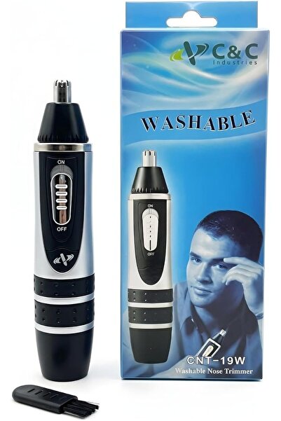 C&C Industries C&C Hygienic Nasal/Nose and Ear Trimmer | Stainless Steel Blad...