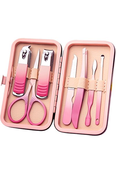 AZONEE Azone Manicure Set, 7 Pieces, Stainless Steel Manicure Set, Profession...