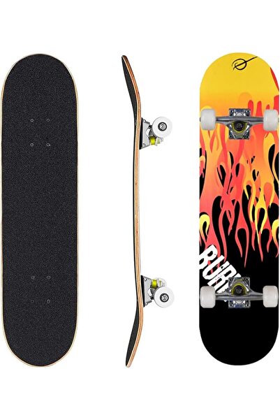 GENERAL Skateboard Complete Standard Skate Board 7 Layer Canadian Maple Doubl...
