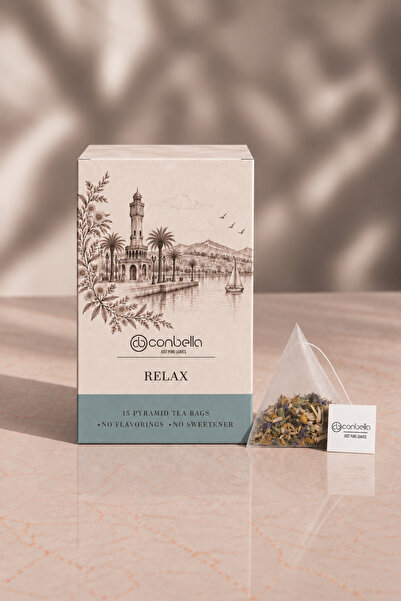 Conbella Relax Tea (Sakinleştirici Bitki Çayı-15’li Paket Piramit Çay)