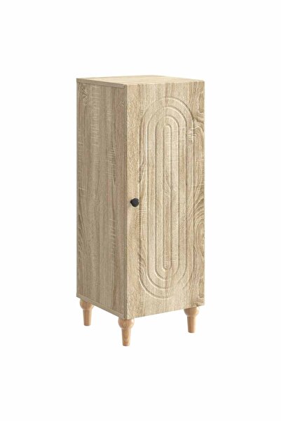 vidaxl Bufet Stejar Sonoma 33 x 34,5 x 90 cm Lemn prelucrat
