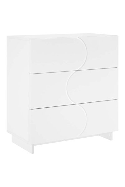 vidaxl Bufet Alb 70 x 38 x 75 cm Lemn prelucrat