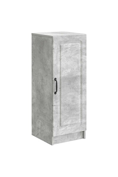 vidaxl Bufet Gri Beton 33 x 34,5 x 87 cm Lemn prelucrat