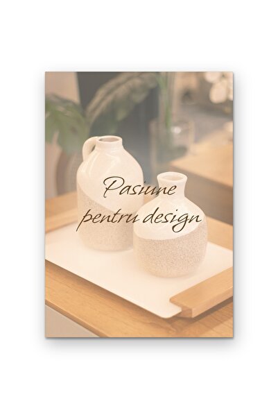 OEM Poster Carton Pasiune pentru design, Tablou perete motivational, 250g, A4