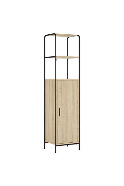 vidaxl Bufet Stejar Sonoma 40 x 33 x 161 cm Lemn prelucrat