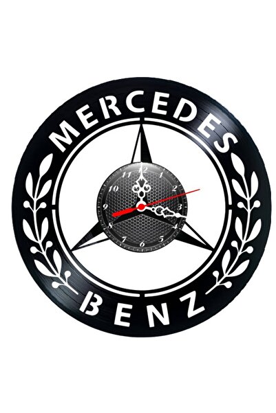 Mercedes Benz Διακοσμητικό ρολόι τοίχου από δίσκο βινυλίου, Μοντέλο αυτοκινήτ...