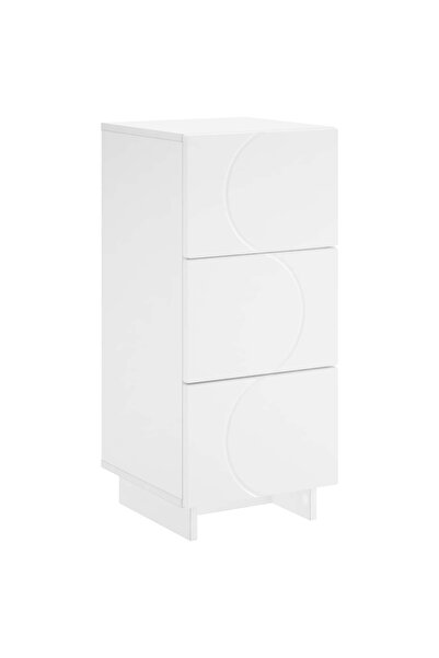 vidaxl Bufet Alb 33,5 x 34,5 x 75 cm Lemn prelucrat