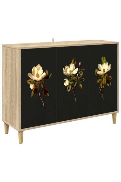 vidaxl Bufet BREMEN Sonoma 102 x 33 x 75 cm Lemn prelucrat
