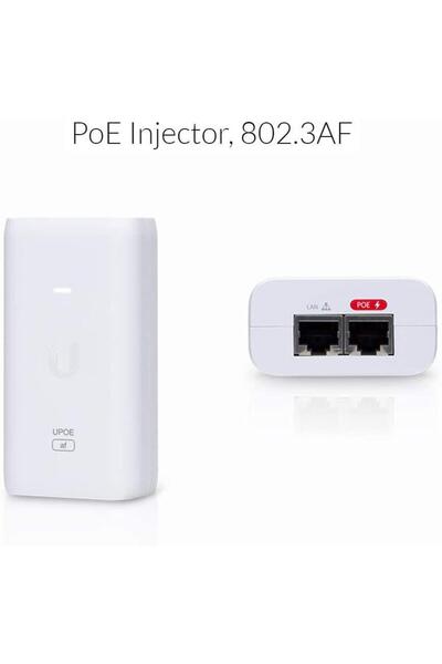 Ubiquiti POE Външен инжектор, U-POE-AF, Изходно напрежение 48VDC при 0.32A