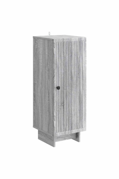 vidaxl Bufet Sonoma gri 33 x 34,5 x 90 cm Lemn prelucrat