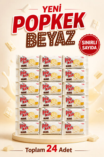 Eti Popkek Beyaz 55 G (24 Adet)