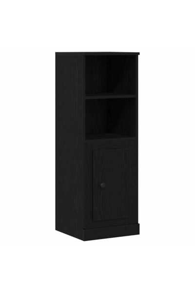 vidaxl Bufet Stejar Negru 36 x 35.5 x 103.5 cm Lemn prelucrat