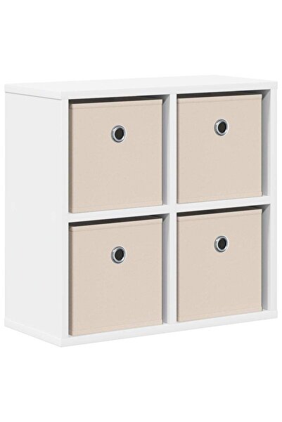vidaxl Bufet Alb 49,5 x 22 x 47 cm