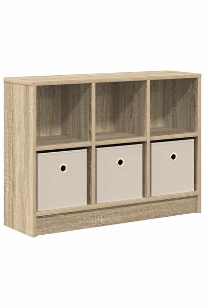 vidaxl Bufet Stejar Sonoma 73,5 x 22,5 x 53,5 cm
