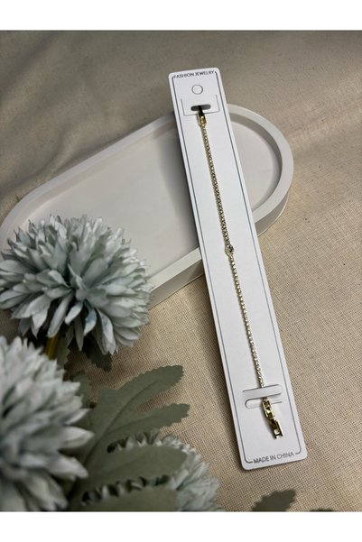 FASHİON JEWELRY Kare Kesin Su Yolu Bileklik