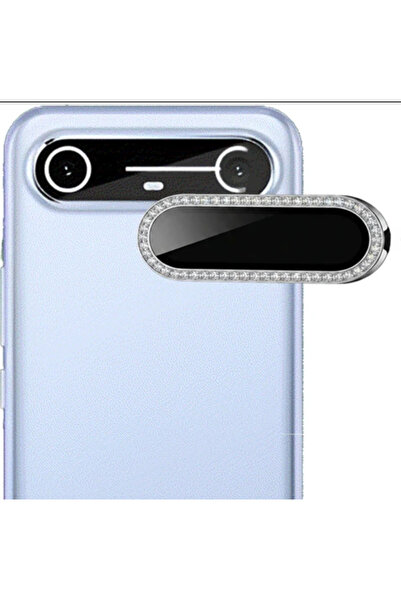 NANOSPACE Tecno Spark Slim 5G Uyumlu Taşlı Kamera Lens Koruyucu