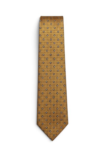 HERMOSE Edi Orange Patterned Tie