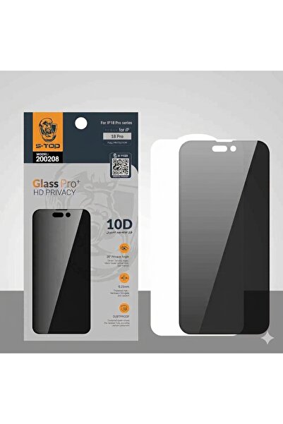 S-TOP 10D Glass Protective Film for iPhone 18Pro Series
