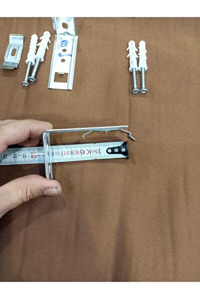 su perisi perde sistemleri 8cm 15 li paket Uzatma Le Ayak Stor Zebra çiftli s...