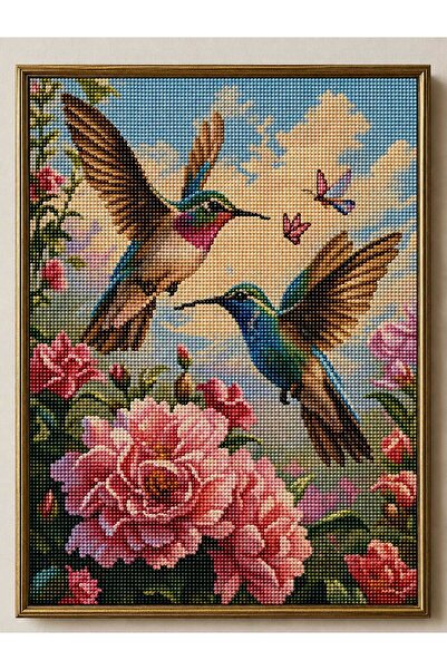 DNZt 5D Diamond Painting 30x40 cm Elmas Mozaik Boncuklu Taşlı Goblen Pano Tab...