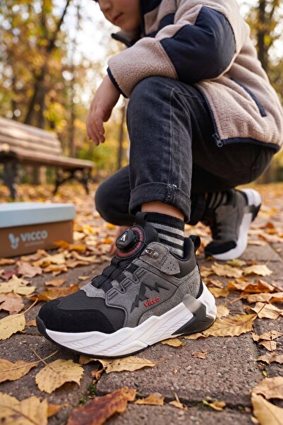 Vicco Mechanically Intelligent Lace-Up Orthopedic Children's Winter Boots