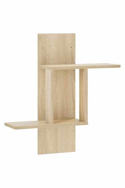 vidaxl Raft de perete Stejar Sonoma 59 x 17 x 63 cm Lemn prelucrat